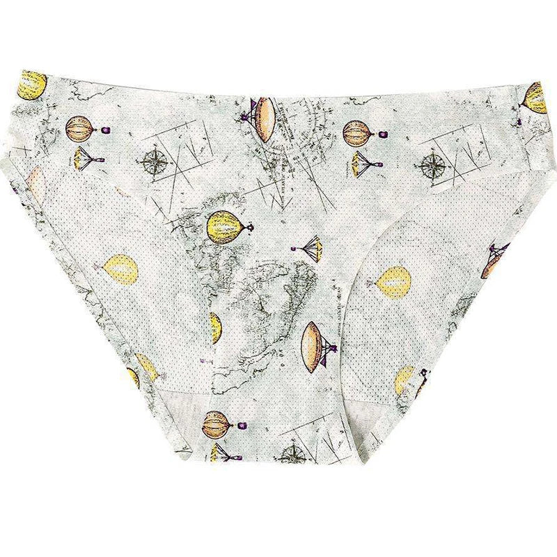 Lot 5 Culottes Bikini Femme DeanFire - Sans Couture Respirantes Confort