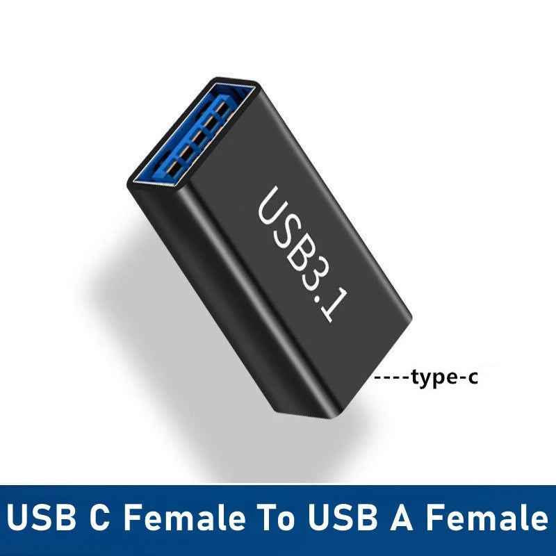 Adaptateur USB 3.0 Mâle-Femelle 5Gbps - Connecteur Extension SSD HDD Gen1