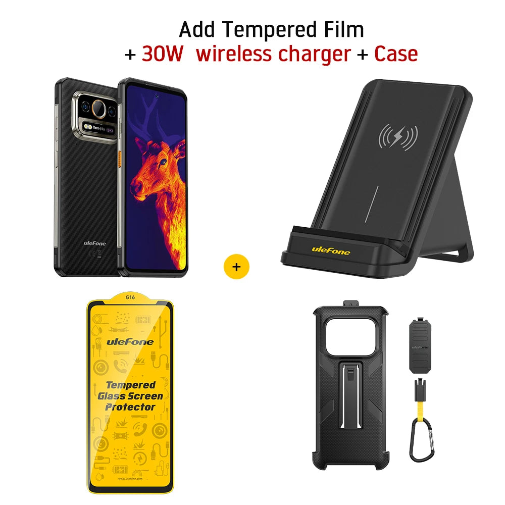 Smartphone Ulefone Armor 25T 4G - Rugged Android 14 Charge 33W Vision Nocturne