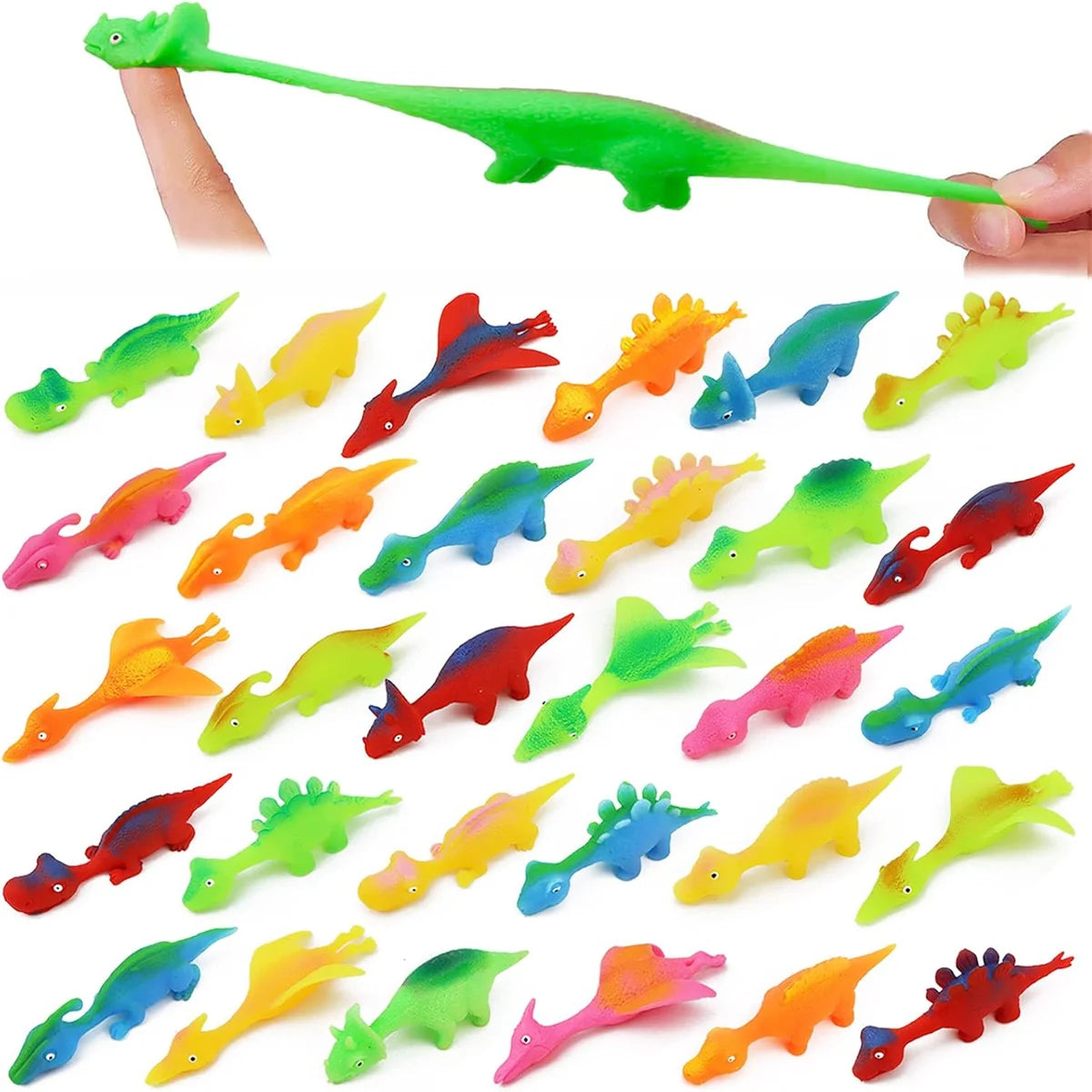 Jeu Catapulte Dinosaure 5-20Pcs - Cadeau Fête Anniversaire Enfants