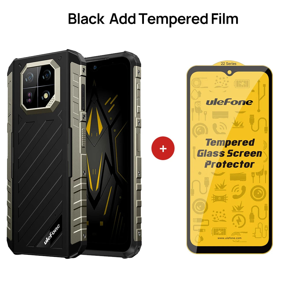 Smartphone Ulefone Armor 22 Android 14 - Rugged 16GB RAM 256GB 6600mAh