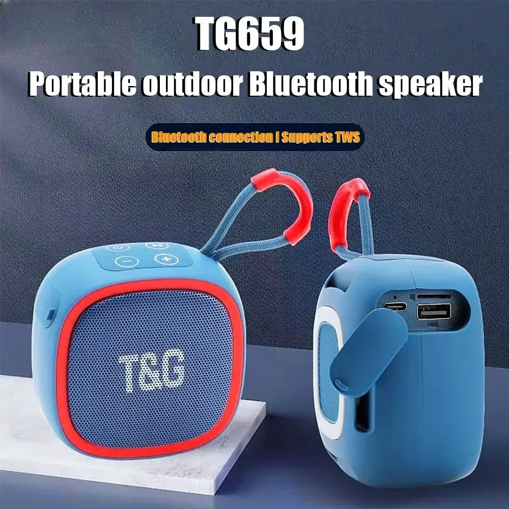 Haut-Parleur Bluetooth Mini Portable IPX4 - Sans Fil Stéréo TWS FM TF