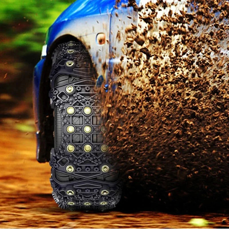 Chaînes Neige Universelles SUV Voiture - Anti-Dérapant Hiver Sécurité Pneu