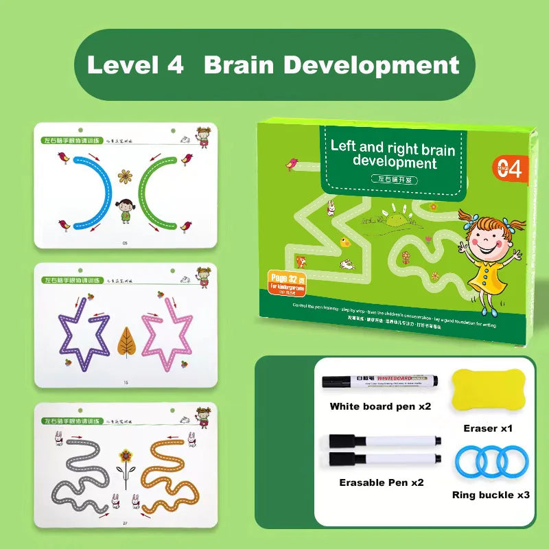 Tablette Dessin Montessori Math - Jeu Éducatif Contrôle Stylo Enfants