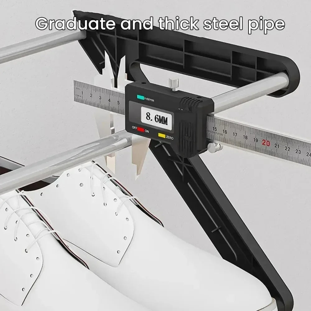 Meuble Chaussures 4 Niveaux Moderne - Organisateur Entrée Gain d'Espace Appartement