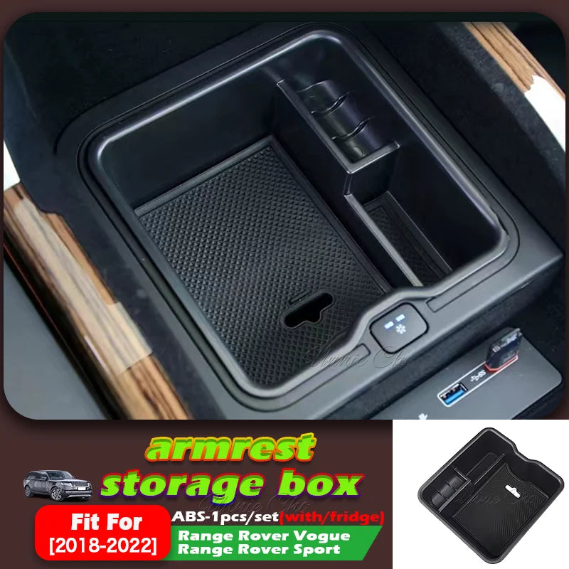 Boîte Rangement Range Rover 2013-2024 - Organisateur Accoudoir Console Centrale