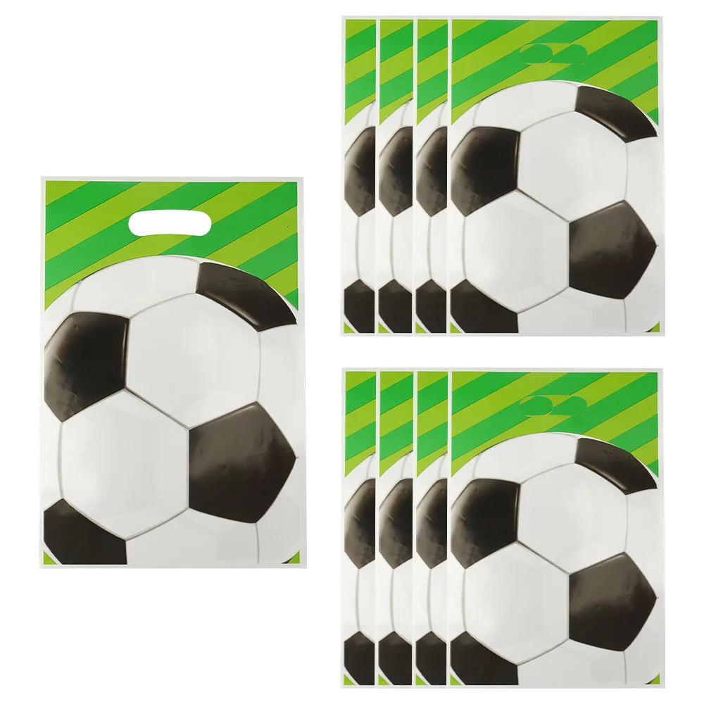 Sacs Cadeaux Football 10/20/50pcs - Plastique Thème Soccer Anniversaire Enfants