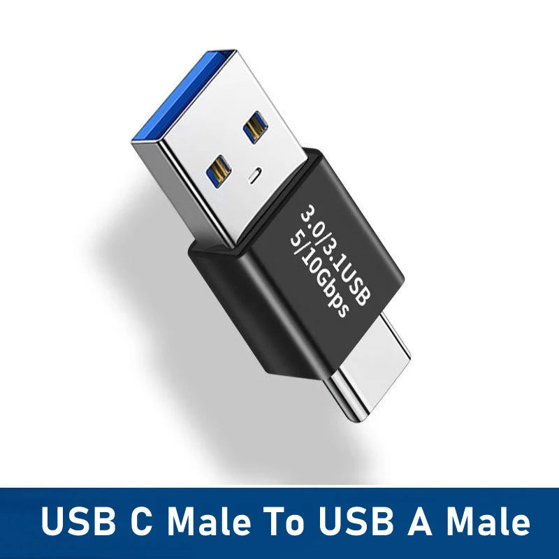 Adaptateur USB 3.0 Mâle-Femelle 5Gbps - Connecteur Extension SSD HDD Gen1