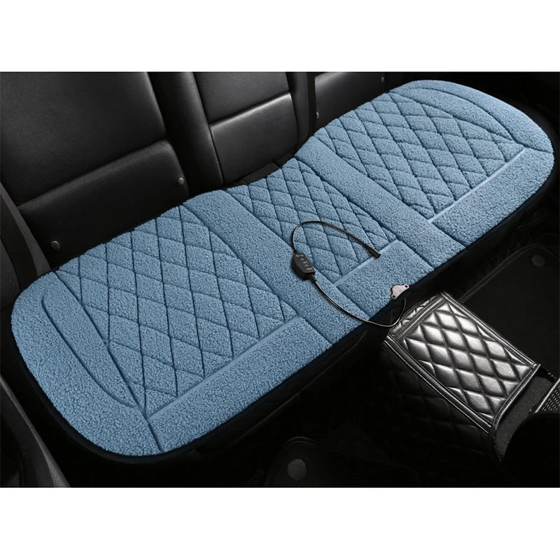 Coussin Chauffant Voiture 12V Universel - Housse Siège Avant/Arrière Hiver