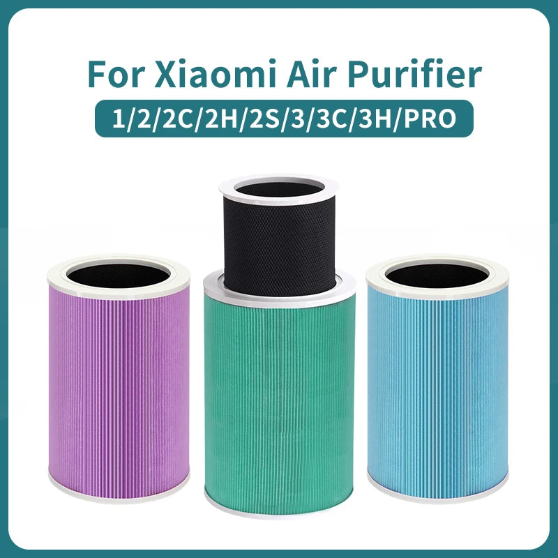 Filtre HEPA Xiaomi Air Purifier 1/2/2S/2C/2H/3/3C/3H - Anti-Bactéries PM2.5