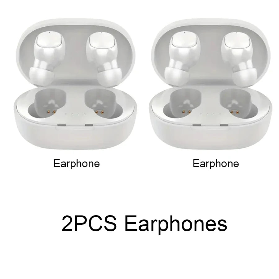 Écouteurs Sans Fil Intra-Auriculaires A6S - Stéréo Imperméables Running / A6S Bluetooth Headset In-ear Macaron 5.0 TWS Earbuds Waterproof