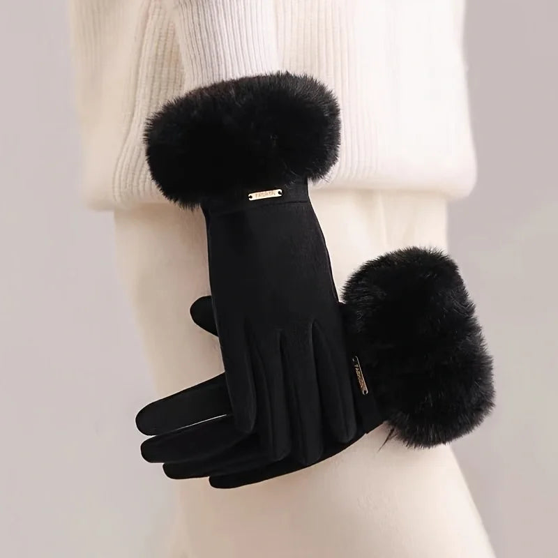 Gants Hiver Chauds Imperméables Polaire - Tactiles Doublure Douce Temps Froid