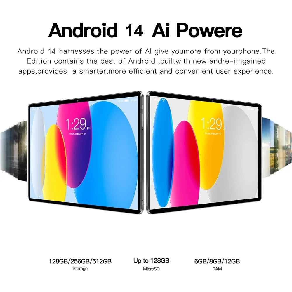 Tablette Pad 15 Pro 2025 22GB+2TB Android 14 Snapdragon 870 - 5G 20000mAh 4K