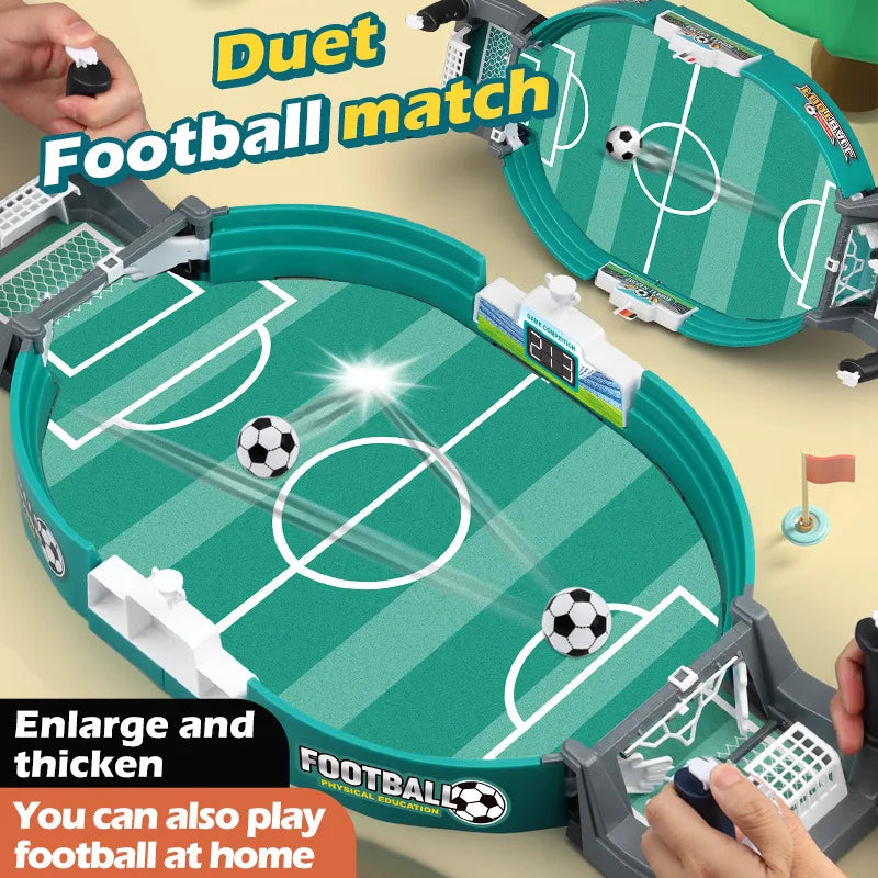 Jeu Football de Table Desktop - Jouet Soccer Interactif Famille Enfants Portable