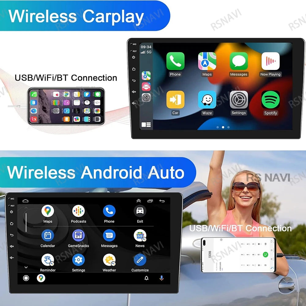 Radio Auto Android 15 Hyundai Tucson IX35 2015-2018 - QLED CarPlay DSP