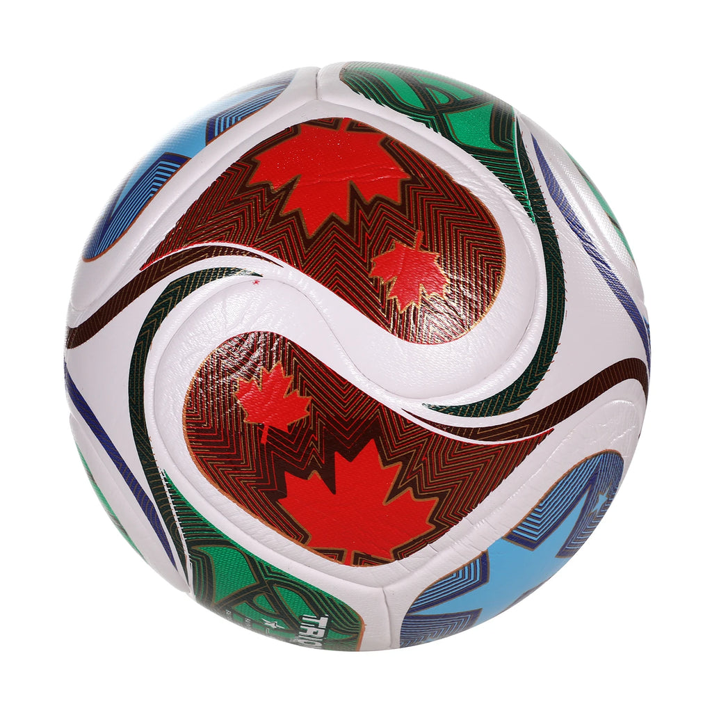 Ballon Football 2026 Taille 5 Officiel PU - Sans Couture Match Entraînement
