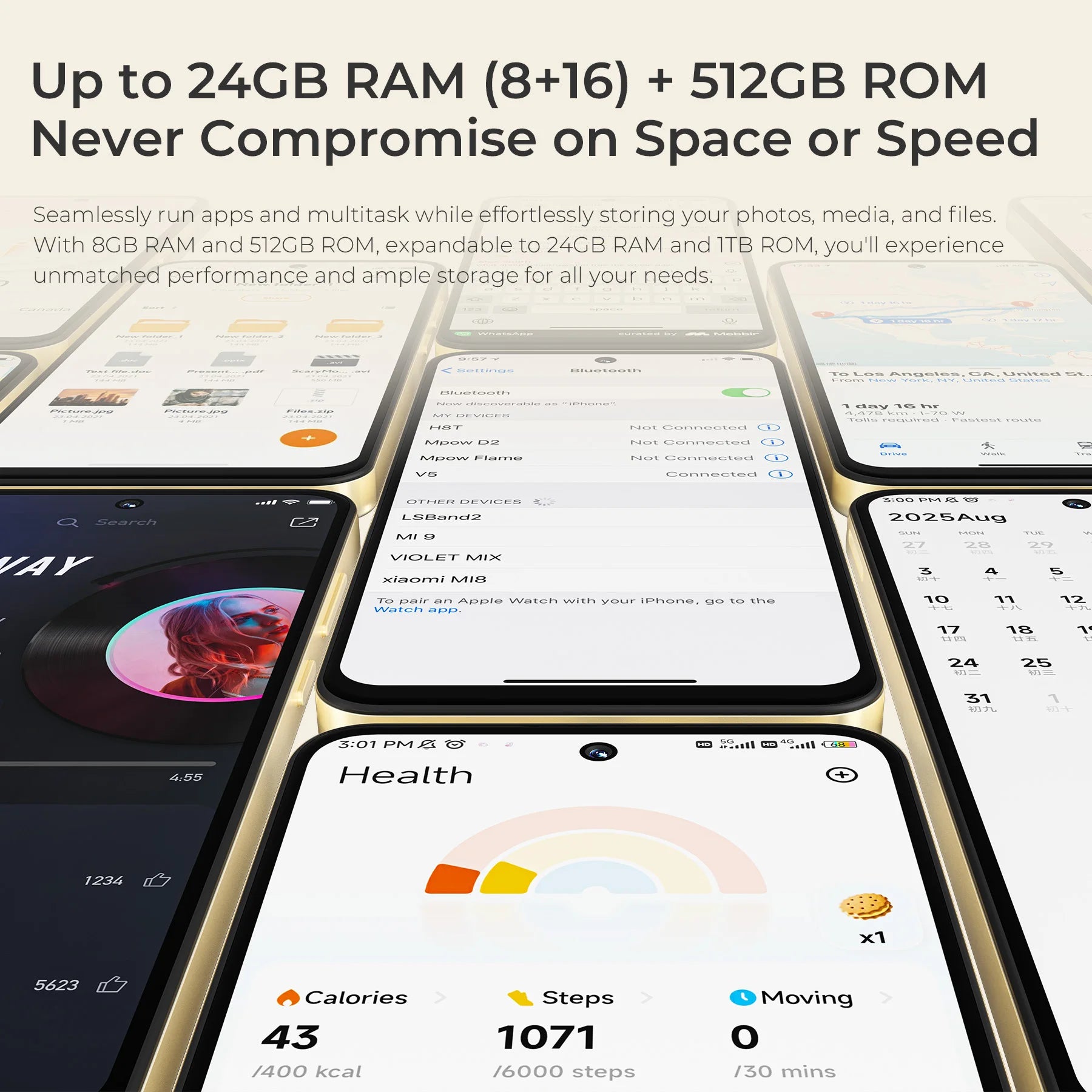Smartphone OUKITEL C69 Android 15 - Écran 7.2" 24GB RAM 256GB 6000mAh