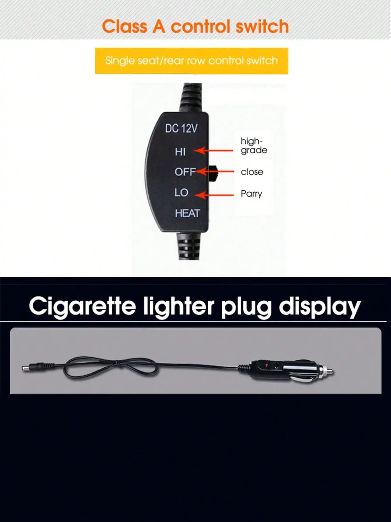 Coussin Chauffant Voiture 12V Électrique - Modification Siège Chaleur Rapide