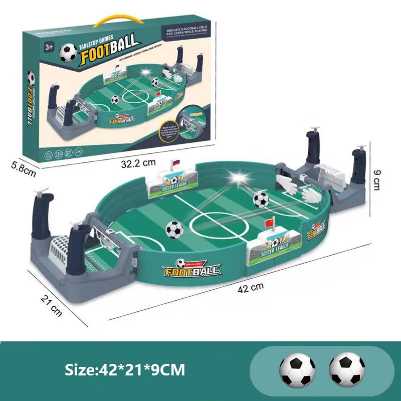 Jeu Football de Table Desktop - Jouet Soccer Interactif Famille Enfants Portable