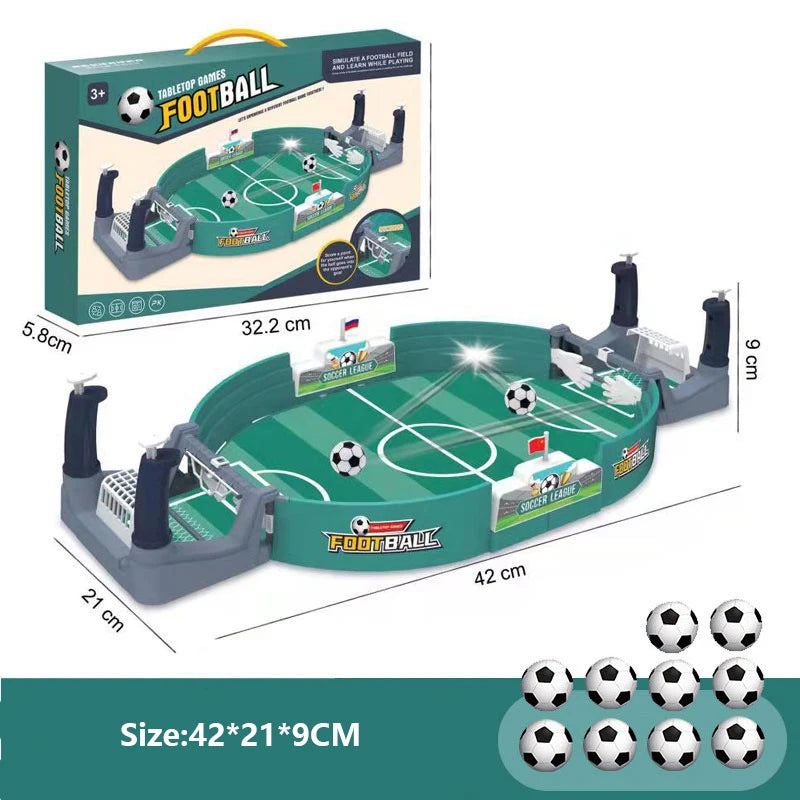 Jeu Football de Table Desktop - Jouet Soccer Interactif Famille Enfants Portable
