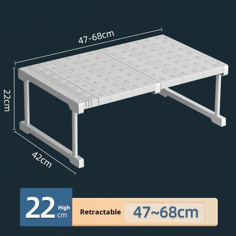 Organisateur Garde-Robe Ajustable Multifonction - Rangement Vêtements Chaussures Cuisine