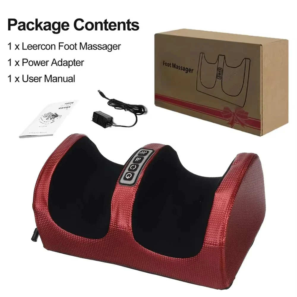 Masseur Pieds Électrique Chauffant - Thérapie Shiatsu Compression Relaxation