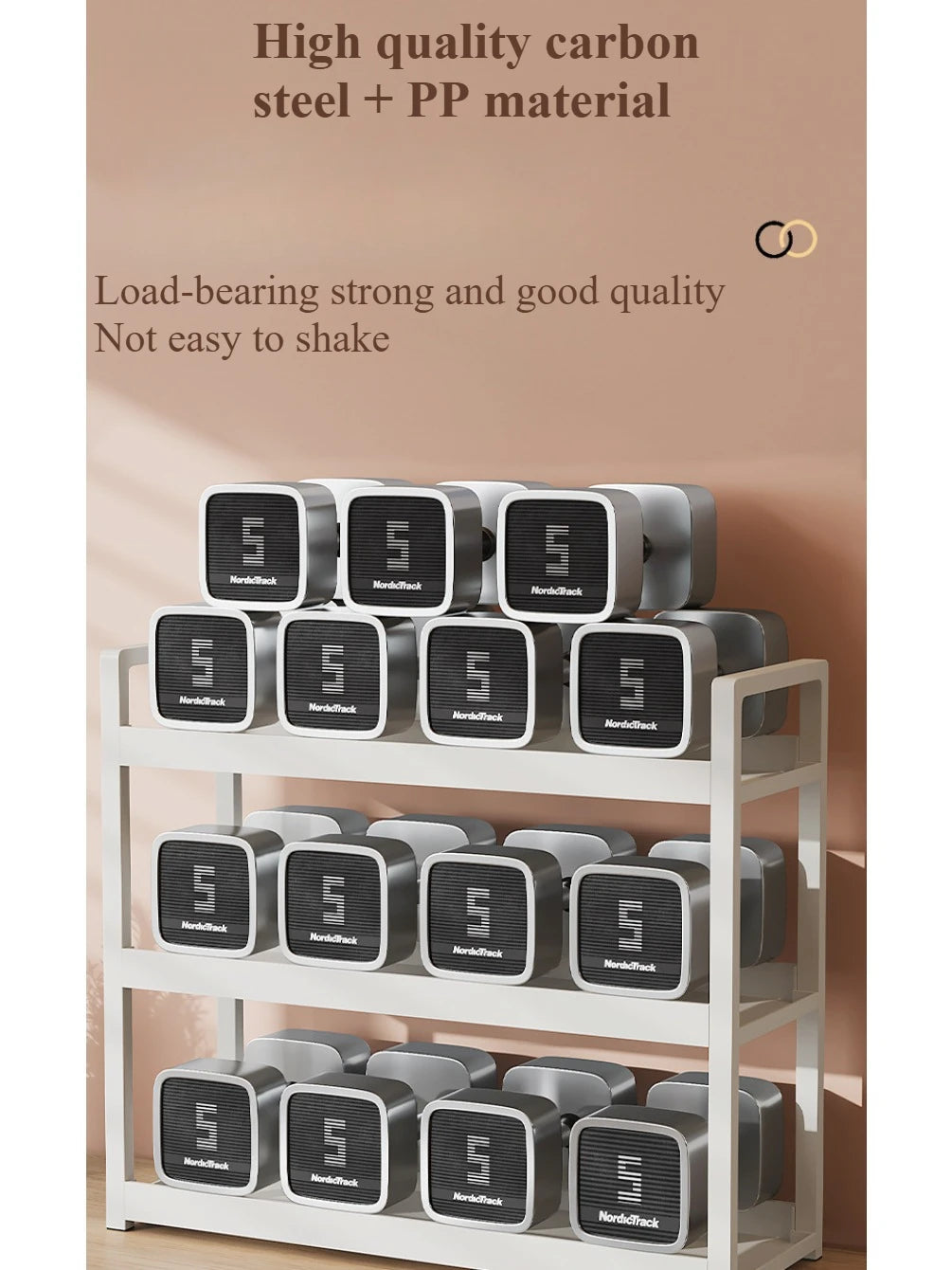 Étagère Rangement Bureau 3 Niveaux - Organisateur Gain d'Espace Antidérapant