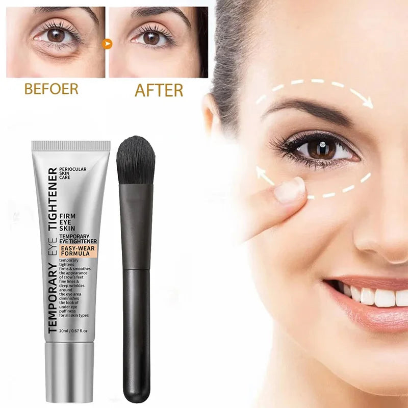 Crème Contour Yeux Raffermissante Action Rapide - Massage Anti-Rides Hydratant