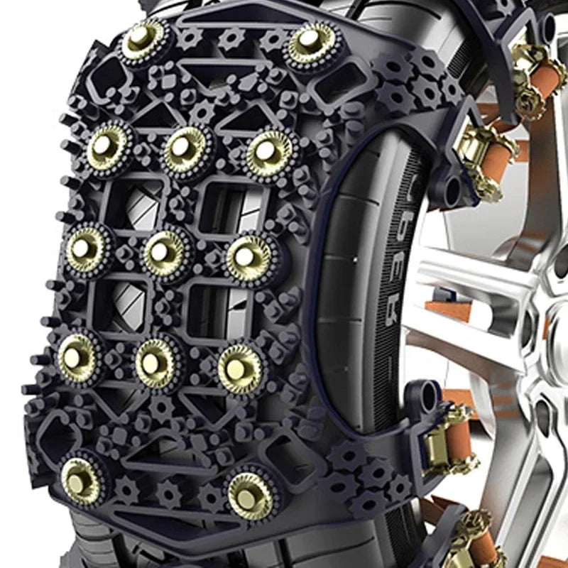 Chaînes Neige Universelles SUV Voiture - Anti-Dérapant Hiver Sécurité Pneu