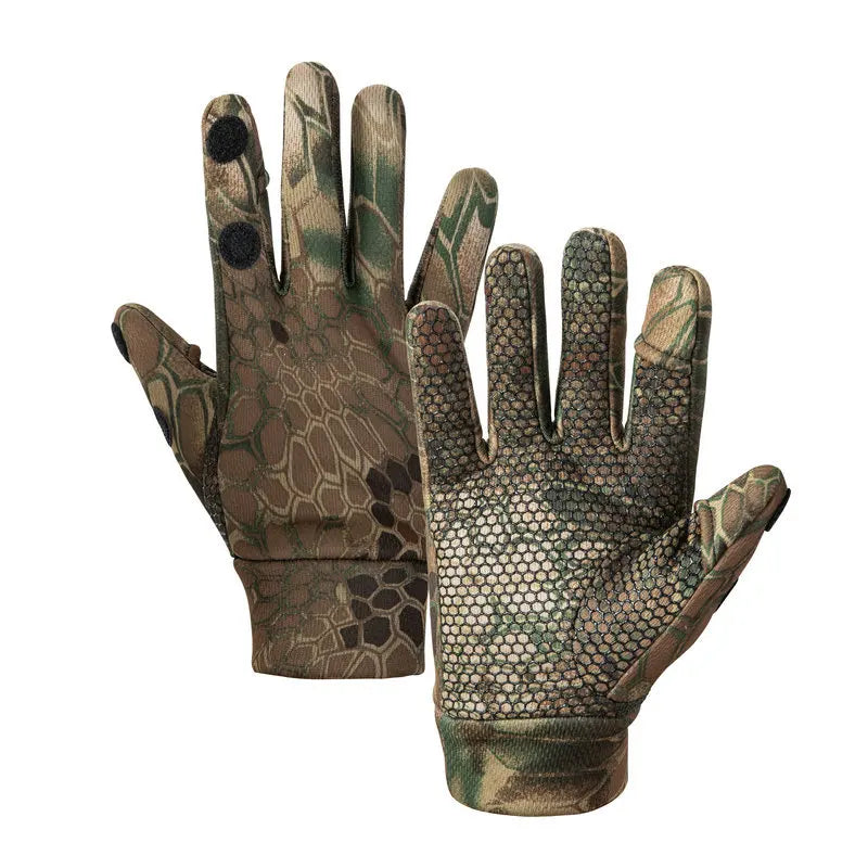 Gants Tactiques Outdoor Montagne Chasse Tir - Tactile Antidérapant Hiver Chauds