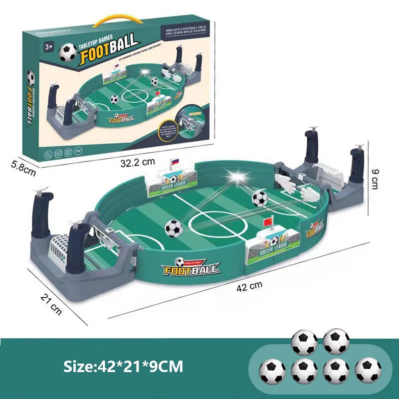 Jeu Football de Table Desktop - Jouet Soccer Interactif Famille Enfants Portable