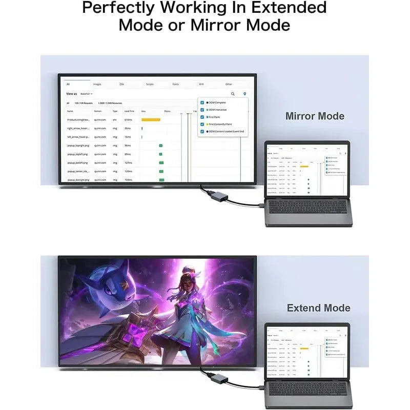 Adaptateur USB 3.0 vers HDMI 1080P 60Hz - Convertisseur Audio Vidéo PC Laptop