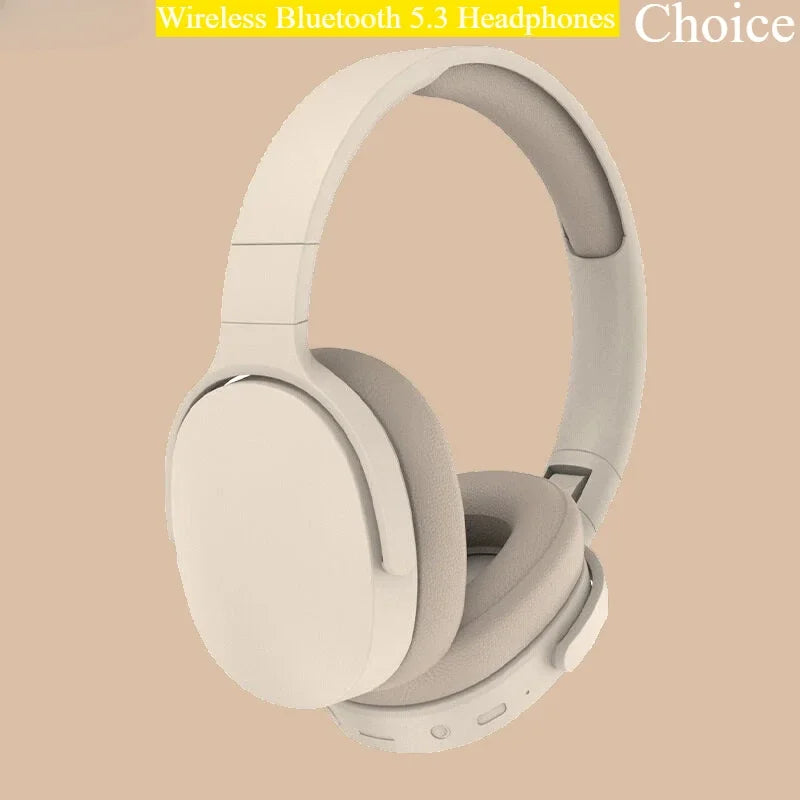 Casque Sans Fil Bluetooth 5.3 - Audio HiFi TF/AUX avec Microphone / TenYua Wireless Bluetooth 5.3 Headphones Over Ear Hifi Stereo