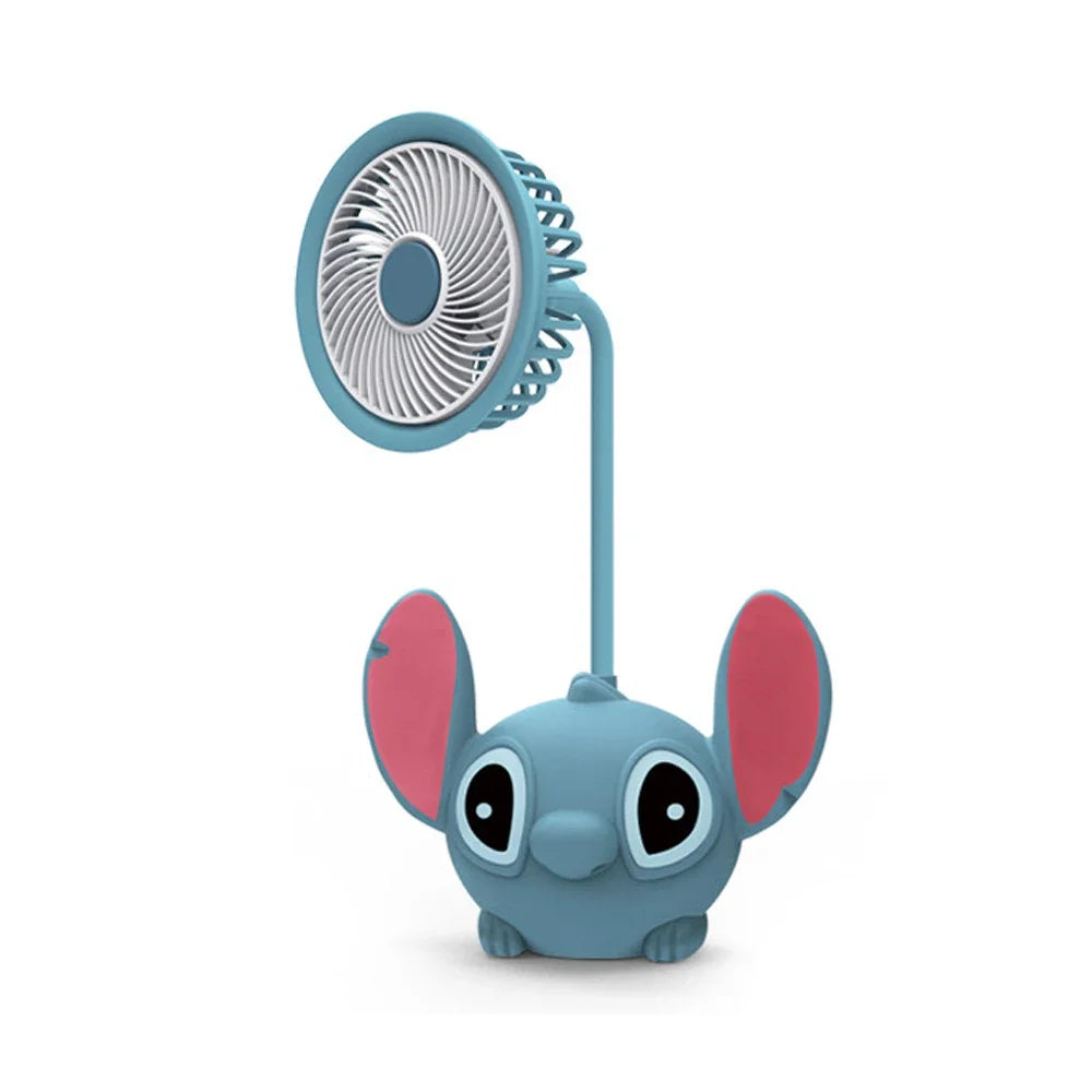 Lampe Bureau LED Lilo & Stitch Taille-Crayon - Pliable USB Rechargeable Cadeau