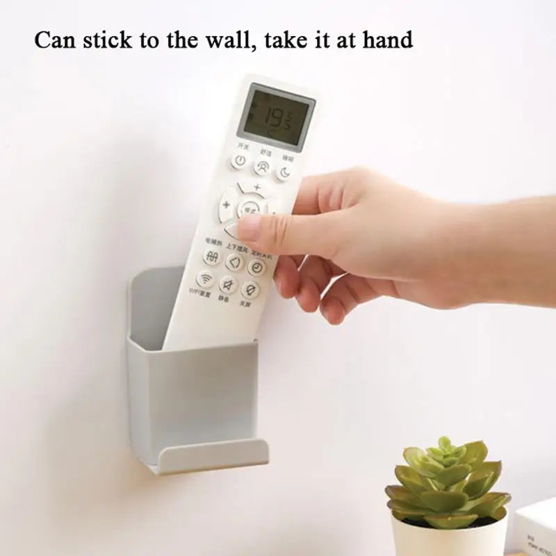 Étagère Murale Organisateur Clés Télécommande - Rangement Sans Perçage Multifonction