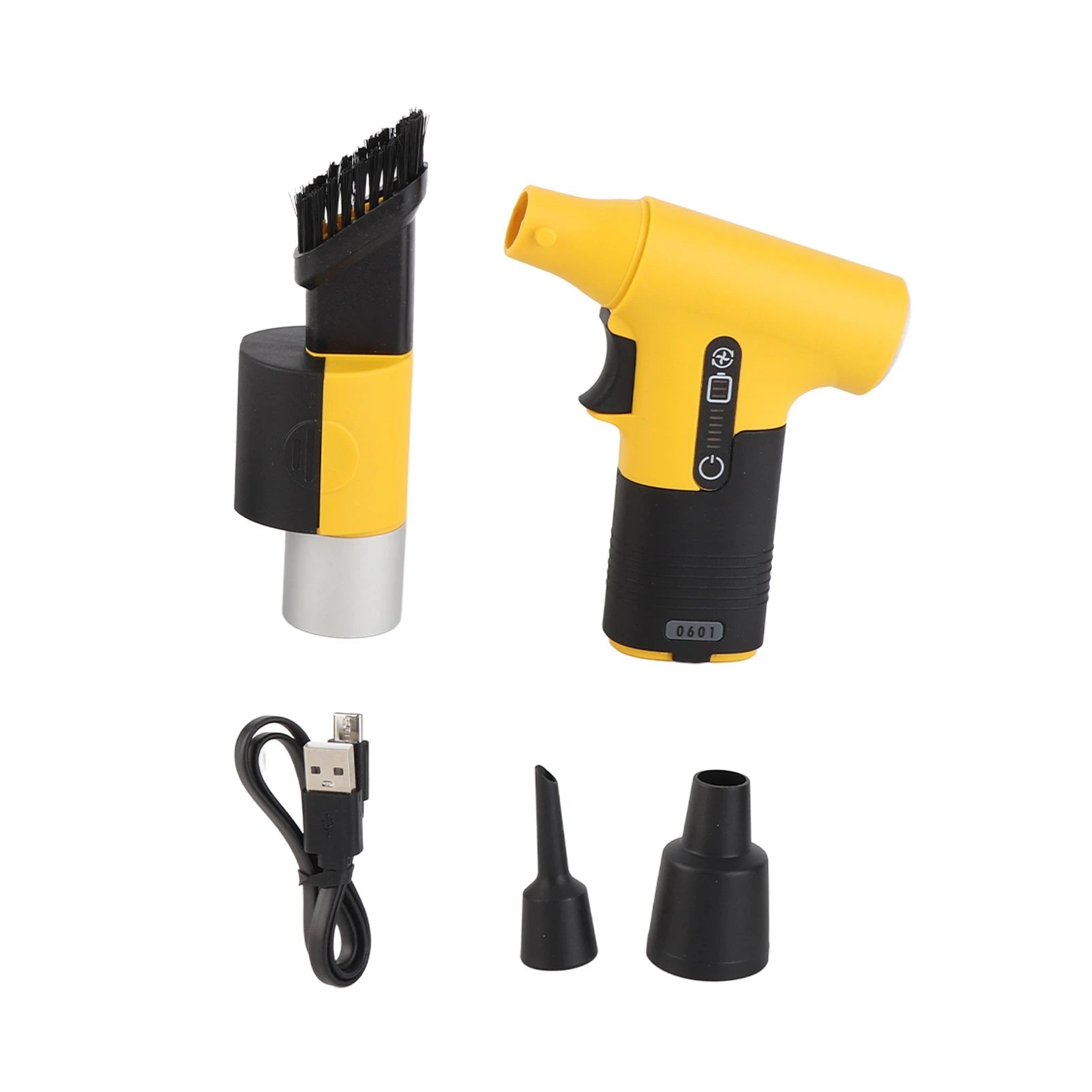 Dépoussiéreur Électrique 130000RPM - Mini Turbo Souffleur Aspirateur 2-en-1