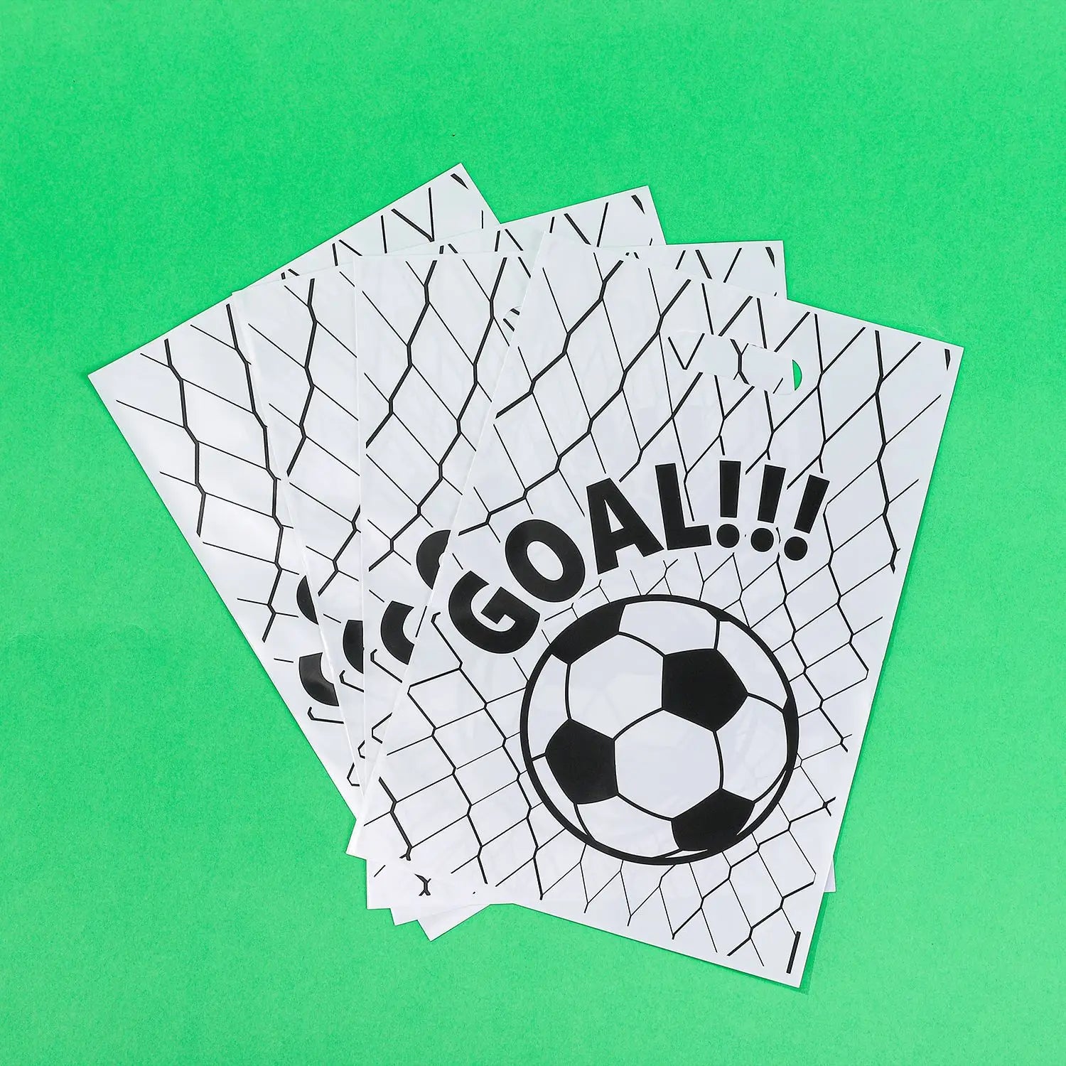 Sacs Cadeaux Football 10/20/50pcs - Plastique Thème Soccer Anniversaire Enfants