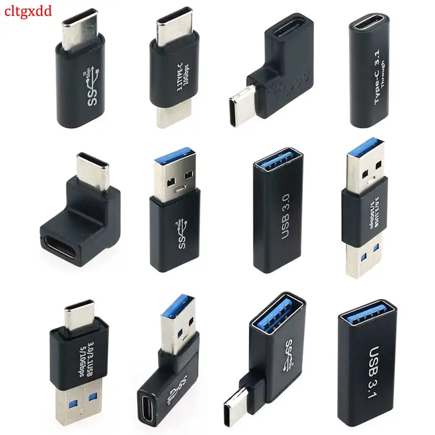 Adaptateur USB 3.0 vers Type-C OTG Mâle-Femelle - Convertisseur SSD HDD Extension