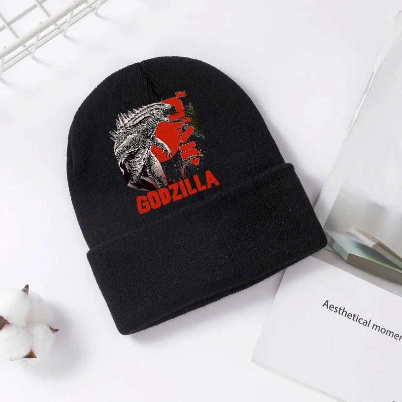 Bonnet Godzilla Tricoté
