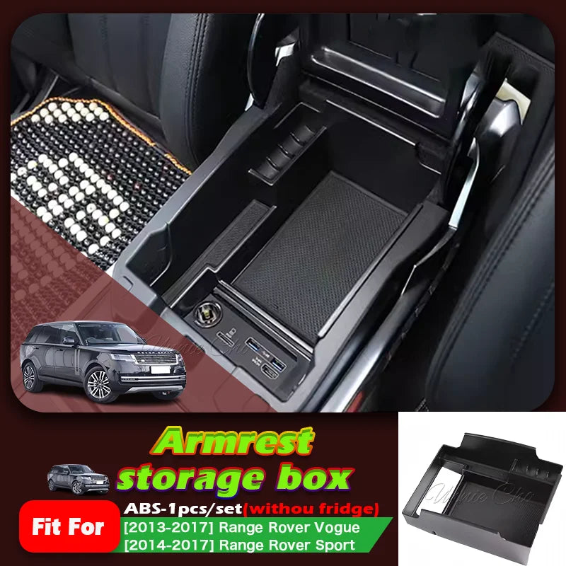 Boîte Rangement Range Rover 2013-2024 - Organisateur Accoudoir Console Centrale