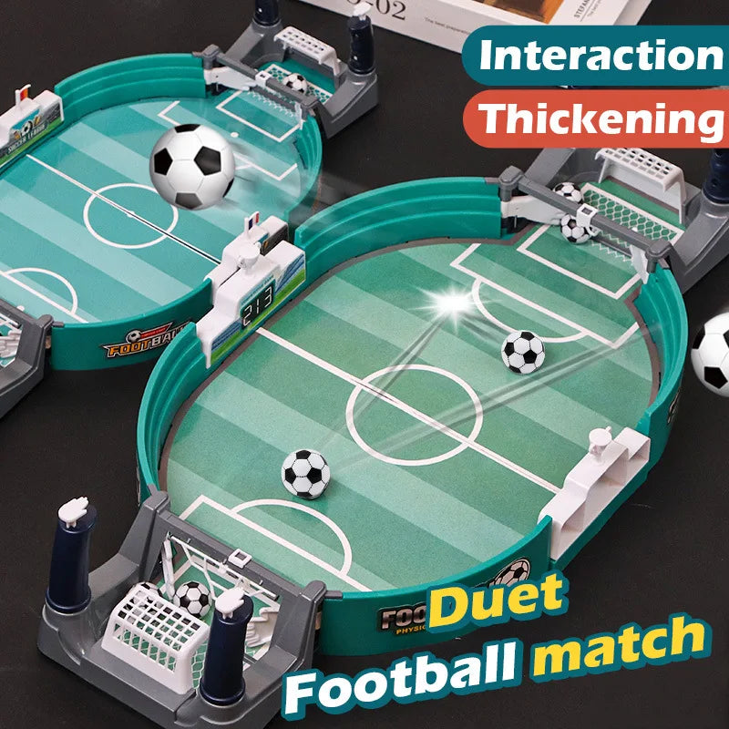 Jeu Football de Table Desktop - Jouet Soccer Interactif Famille Enfants Portable