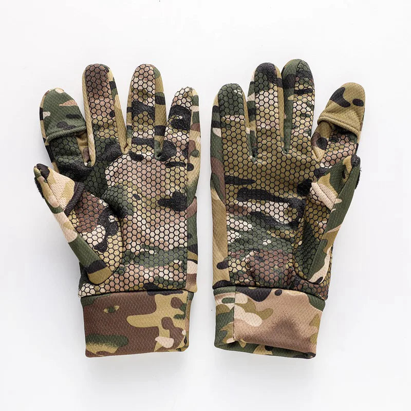 Gants Tactiques Outdoor Montagne Chasse Tir - Tactile Antidérapant Hiver Chauds