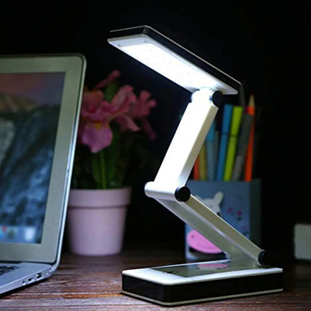 Lampe Bureau Pliable Portable USB/Batterie - Tactile Gradation Protection Yeux