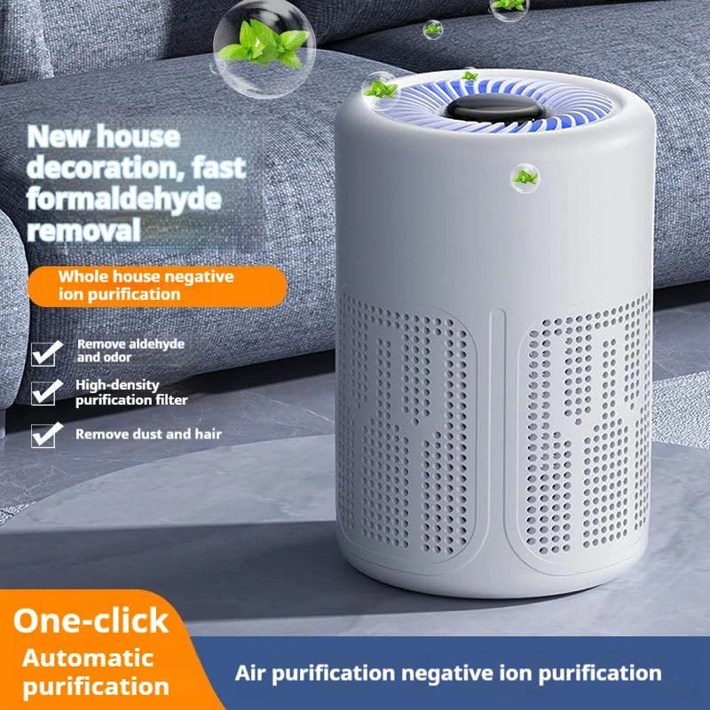 Purificateur d'Air USB Ions Négatifs - Anti-Formaldéhyde Odeurs Maison