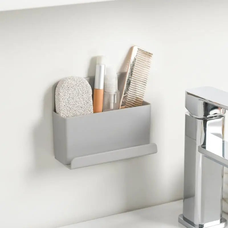 Étagère Murale Organisateur Clés Télécommande Sans Perçage - Rangement Multifonction Simple