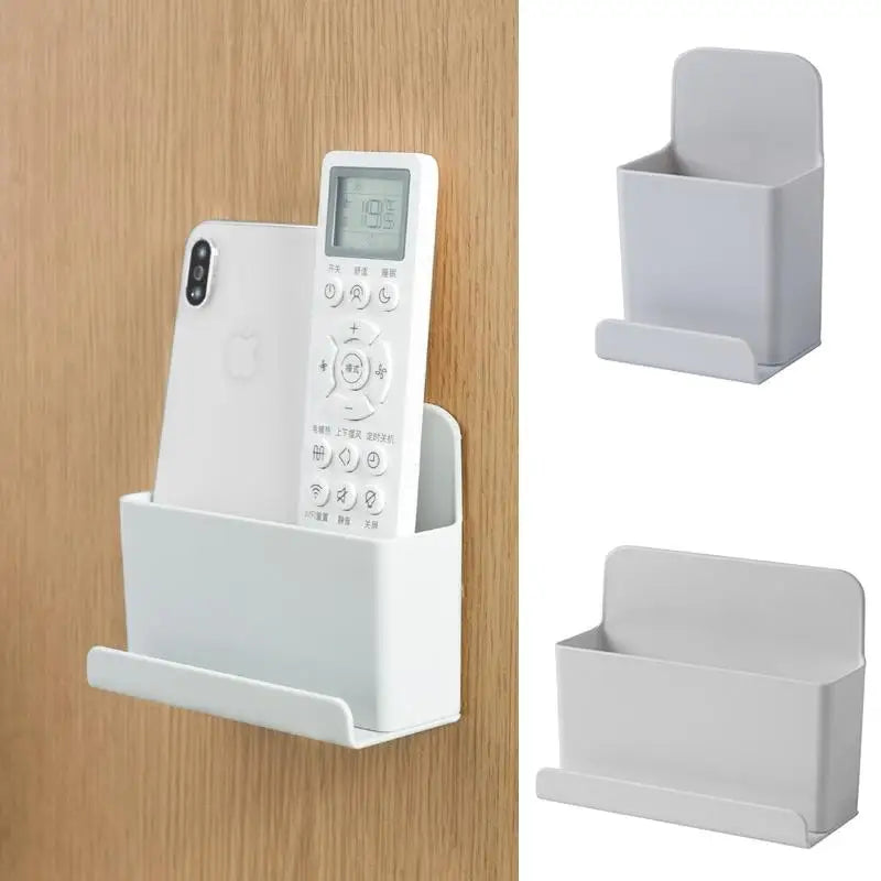 Étagère Murale Organisateur Clés Télécommande Sans Perçage - Rangement Multifonction Simple