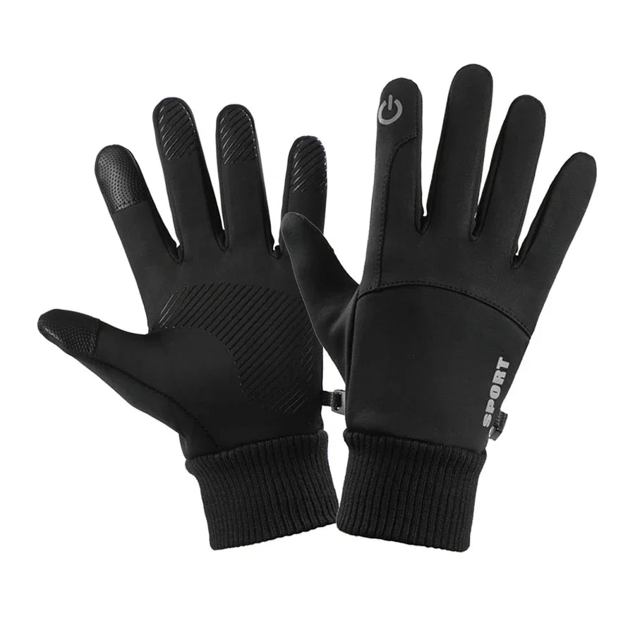 Gants Thermiques Tactiles Homme Femme - Antidérapants Coupe-Vent Cyclisme Randonnée