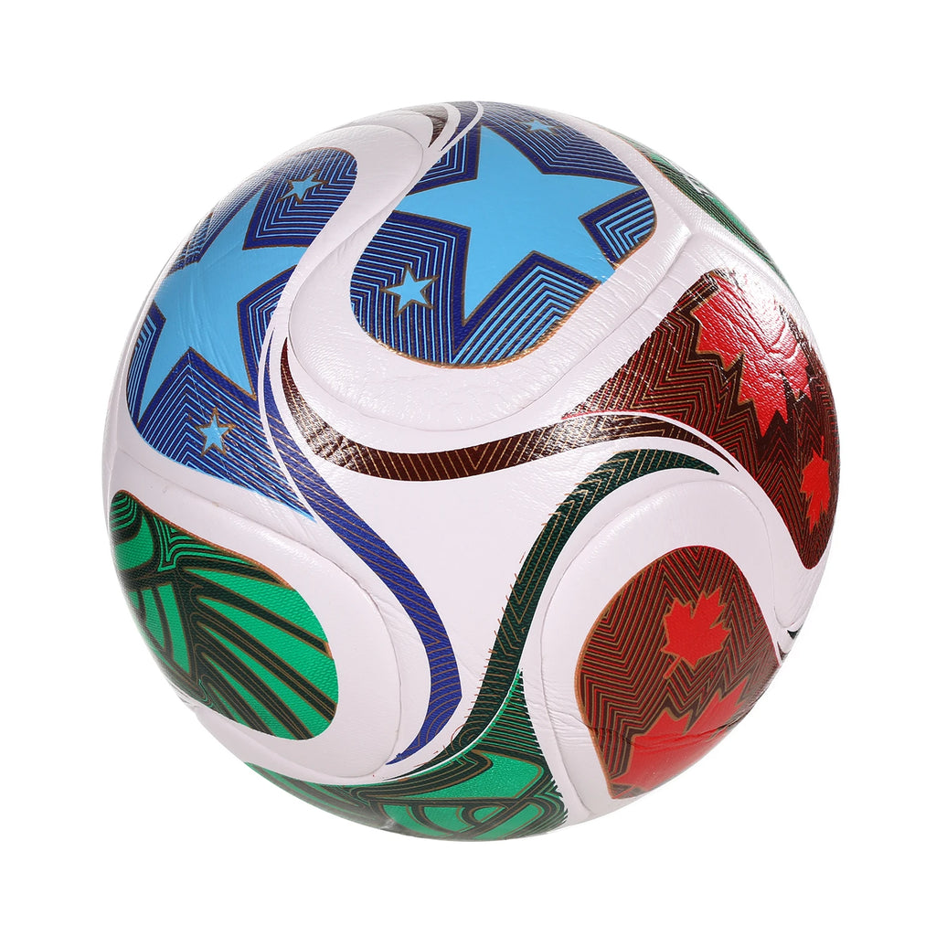 Ballon Football 2026 Taille 5 Officiel PU - Sans Couture Match Entraînement