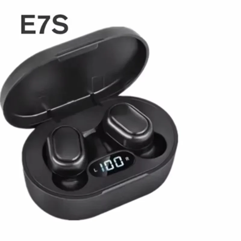 Écouteurs Bluetooth TWS E7S avec Affichage LED - Compatible iPhone et Android /Original E7S Wireless Bluetooth Headset with Mic LED Display Earbuds