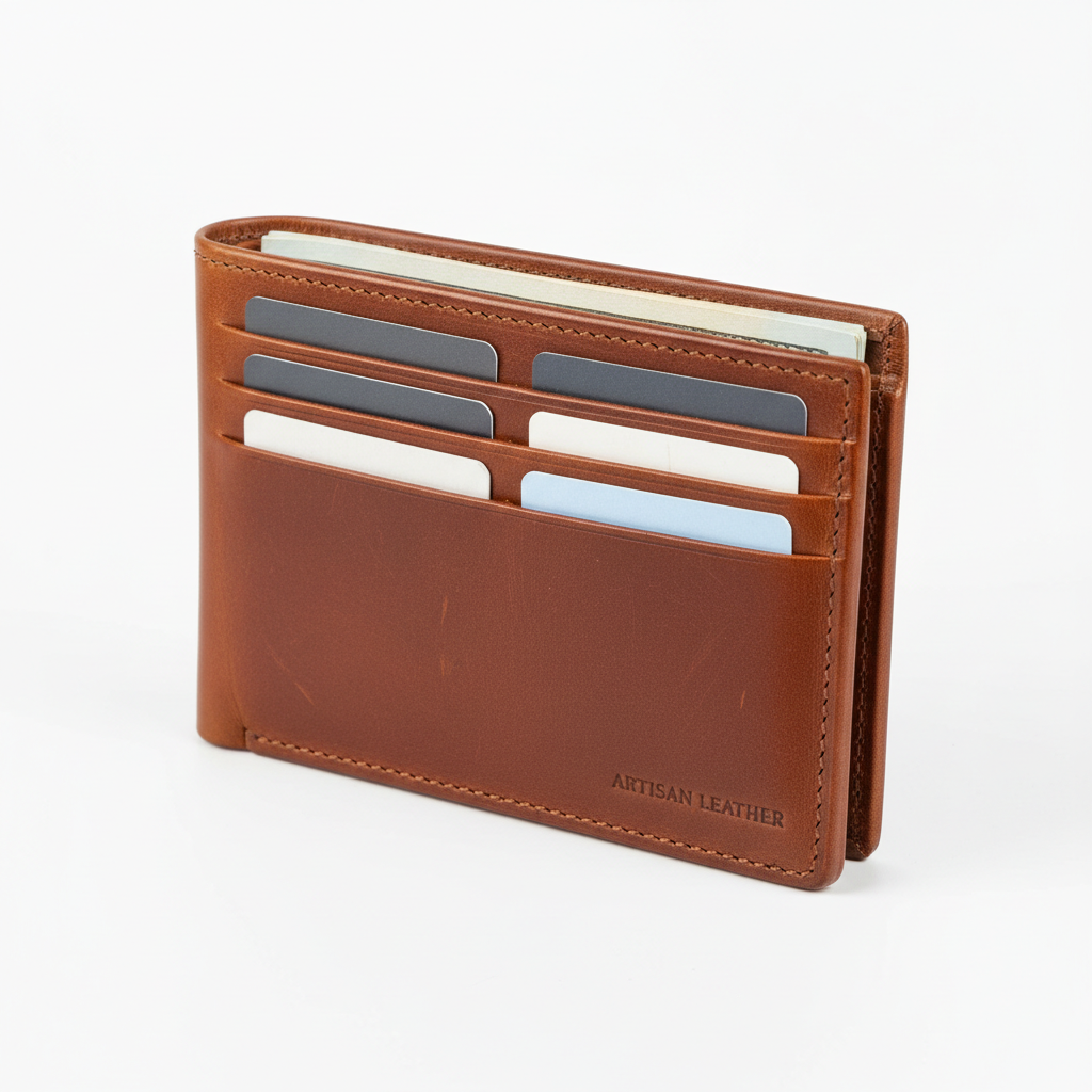 Portefeuille Cuir Premium